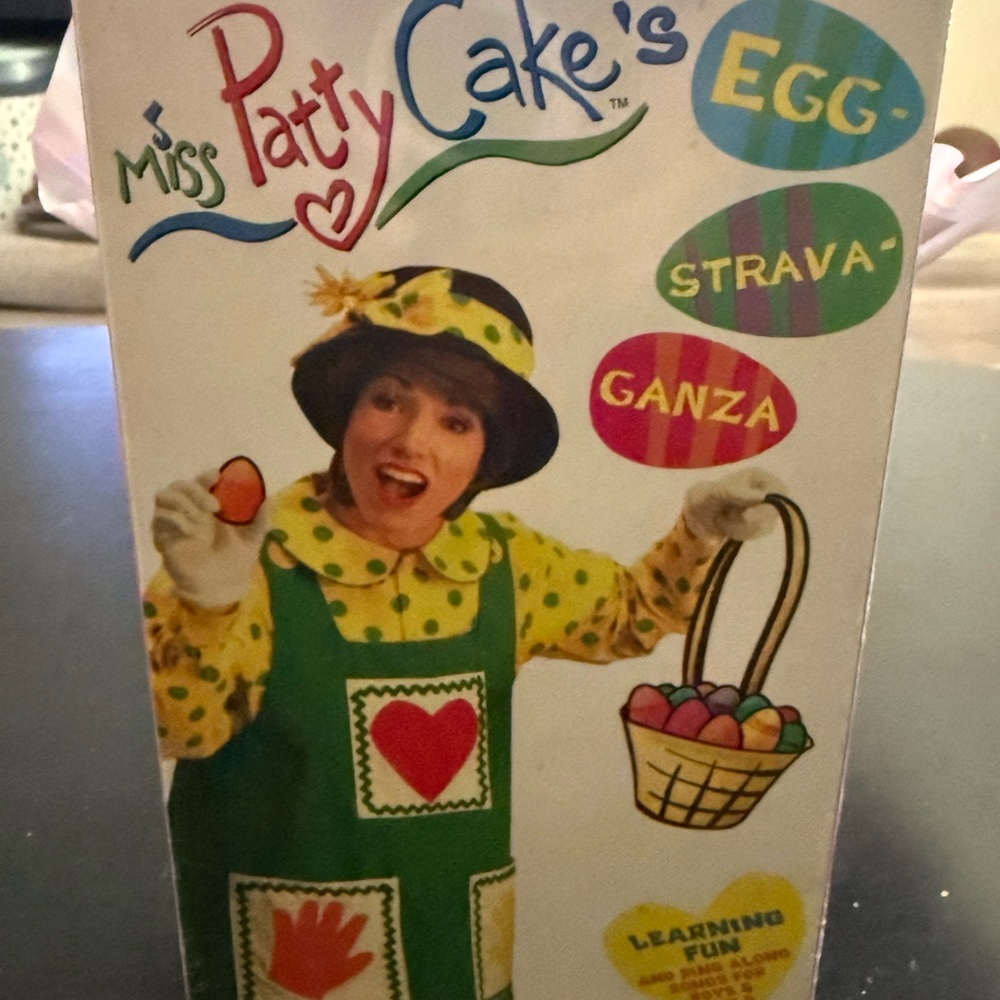 Miss Patty Cake Easter Egg-strava-ganza (VHS)- SEALED NIB